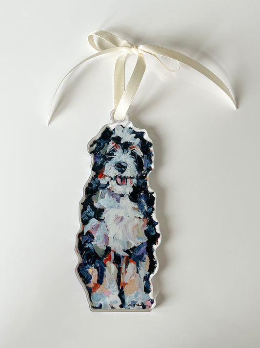 "Bernedoodle" Ornament (Mix + Match 10 MOQ)
