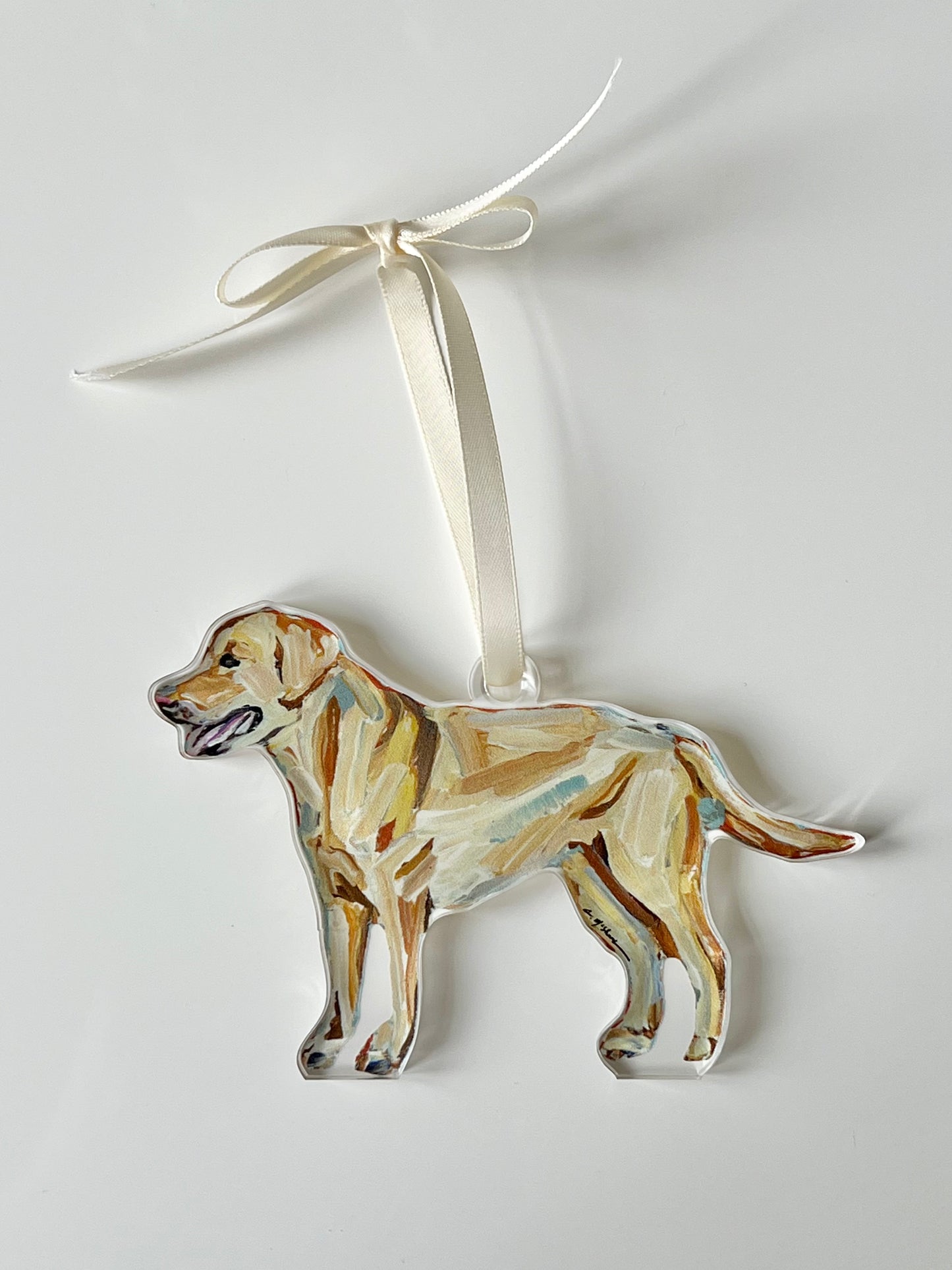 "Yellow Lab" Ornament (Mix + Match 10 MOQ)