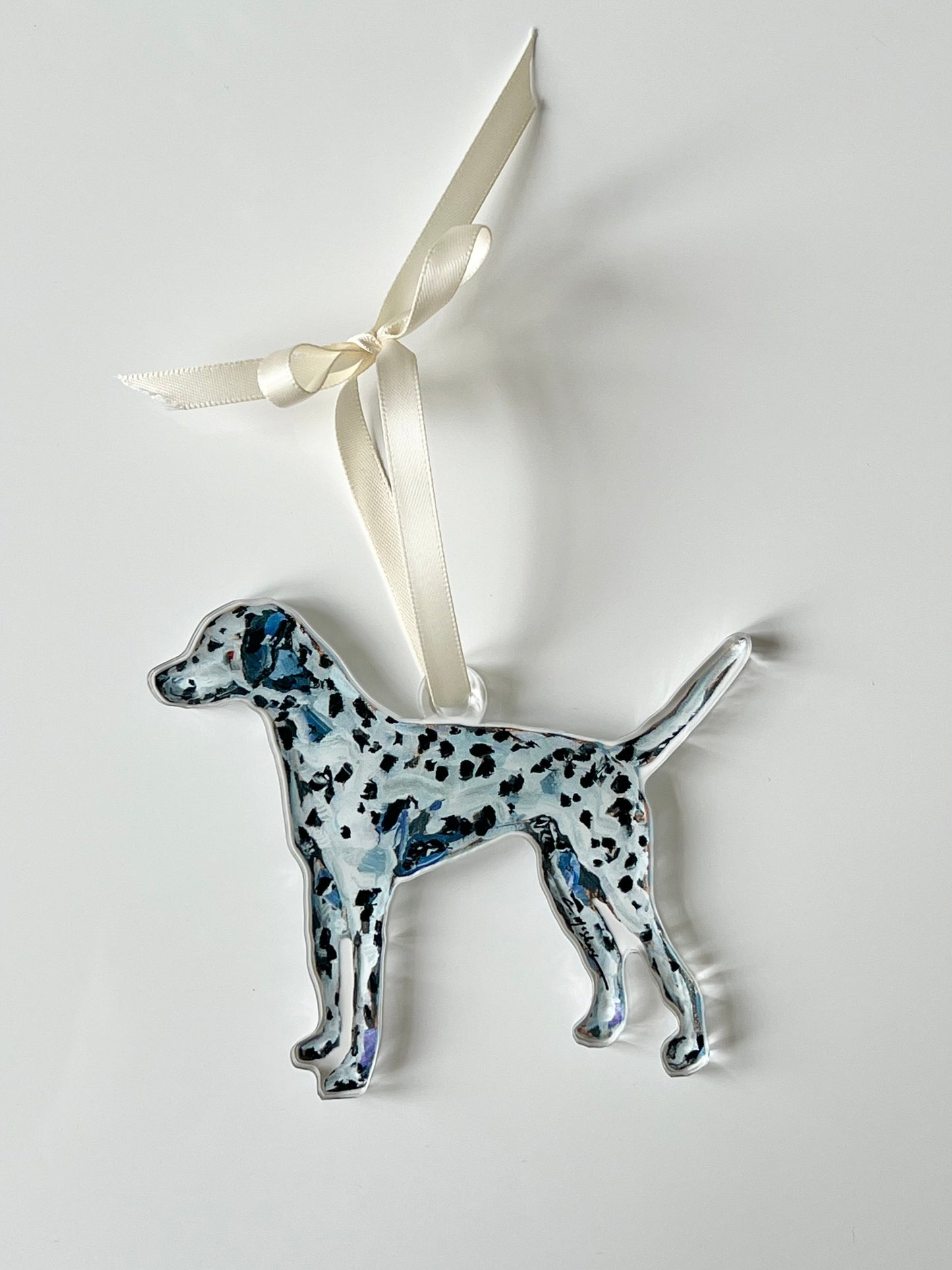 Dalmatian Acrylic Dog Ornament