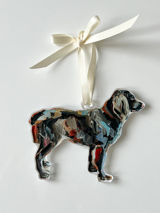 Boykin Spaniel Acrylic Dog Ornament