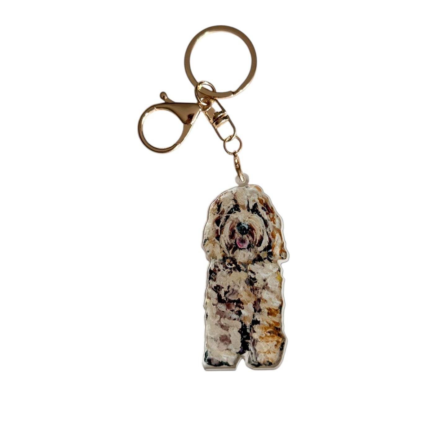 "Cockapoo Light" bag charm
