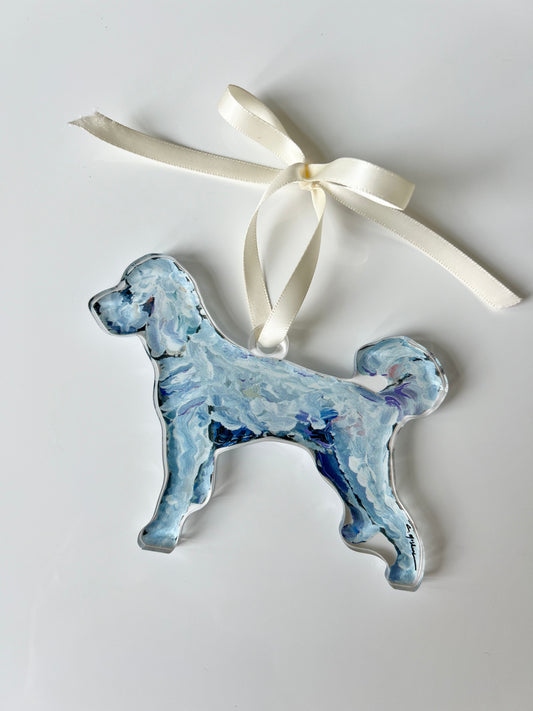 "White Goldendoodle" Ornament (Mix + Match 10 MOQ)