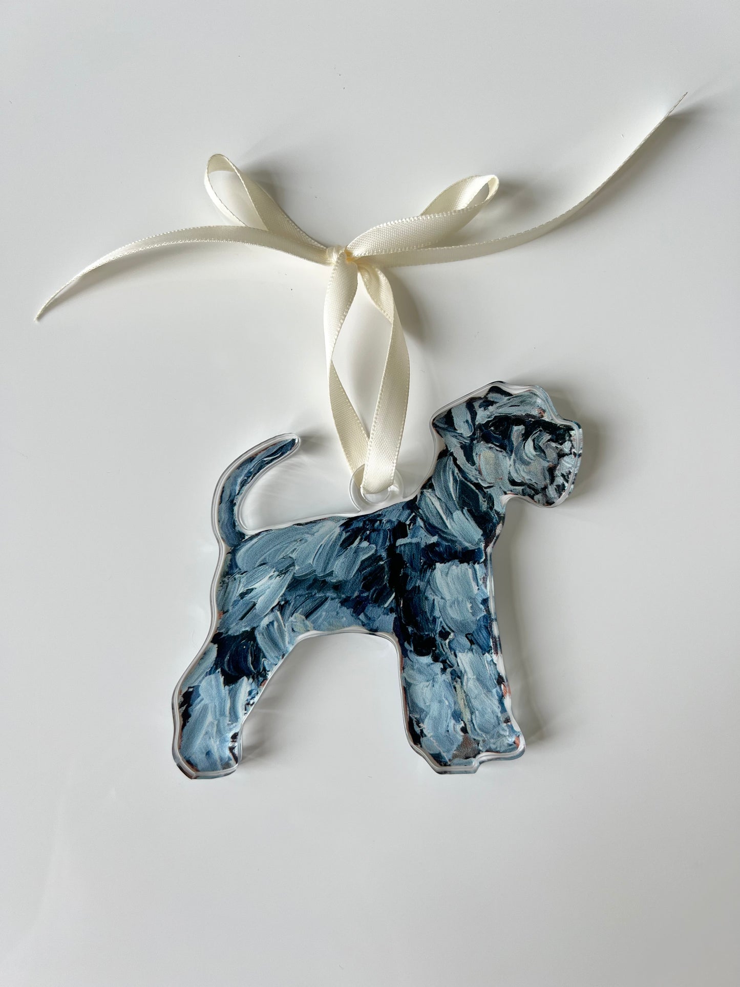 "Schnauzer Salt & Pepper" Ornament (Mix + Match 10 MOQ)