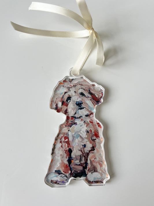 Maltipoo Apricot (Ornament)