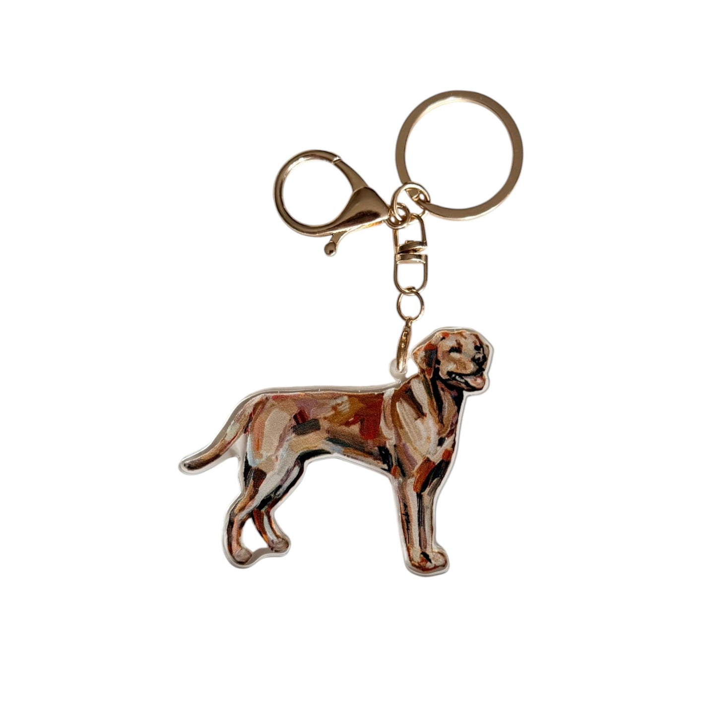 "Lab Red Fox" bag charm