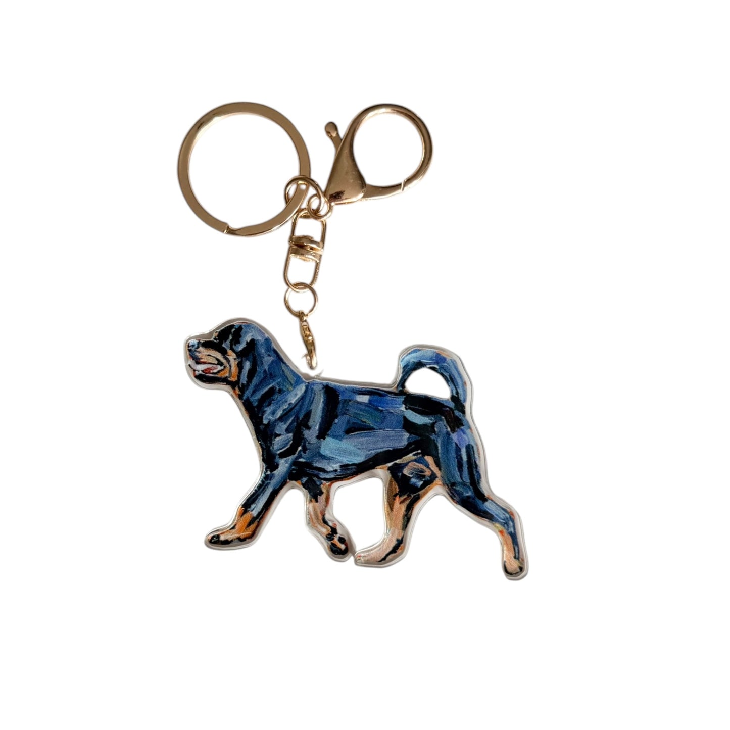 "Rottweiler" bag charm