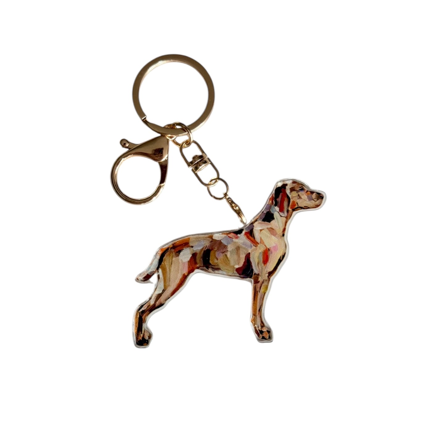 "Vizsla" bag charm