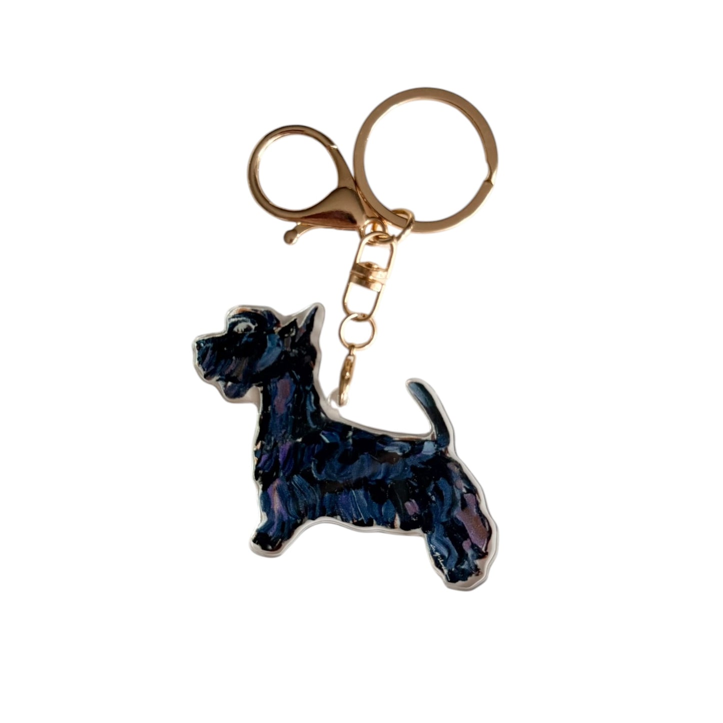 "Scottie" bag charm