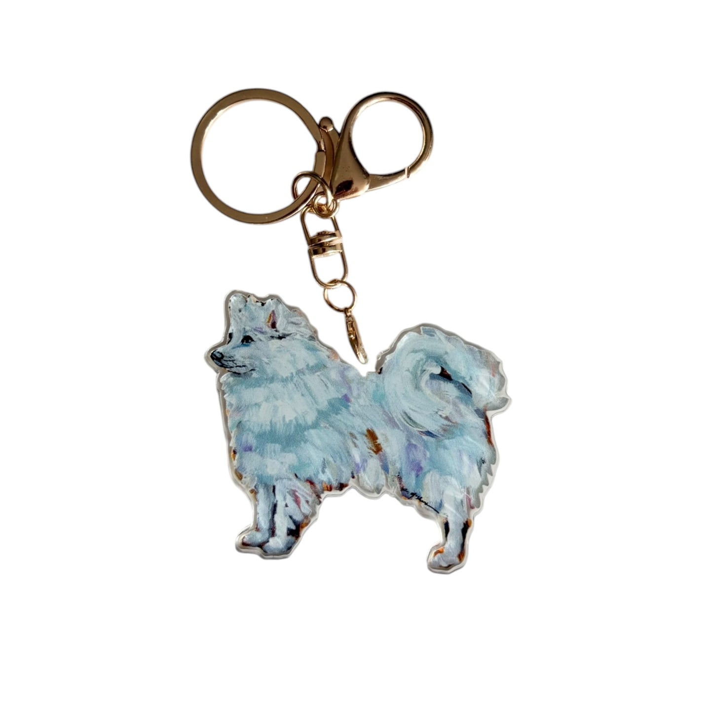 "Samoyed" bag charm