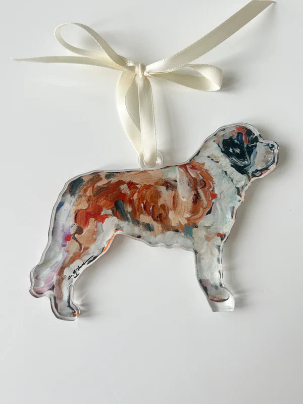 "Saint Bernard" Ornament (Mix + Match 10 MOQ)