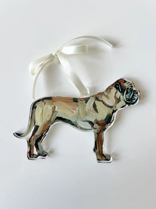 "Bullmastiff Fawn" Ornament (Mix + Match 10 MOQ)