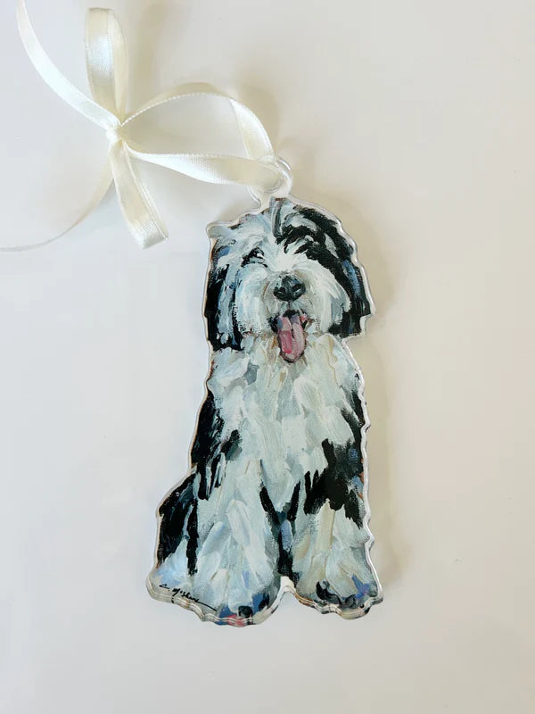 "Sheepadoodle 2" Ornament (Mix + Match 10 MOQ)