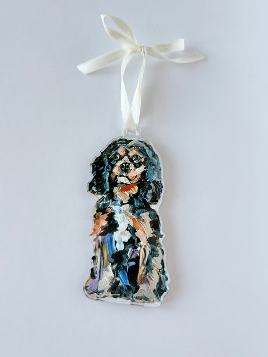 "Cavalier King Charles BT" Ornament (Mix + Match 10 MOQ)
