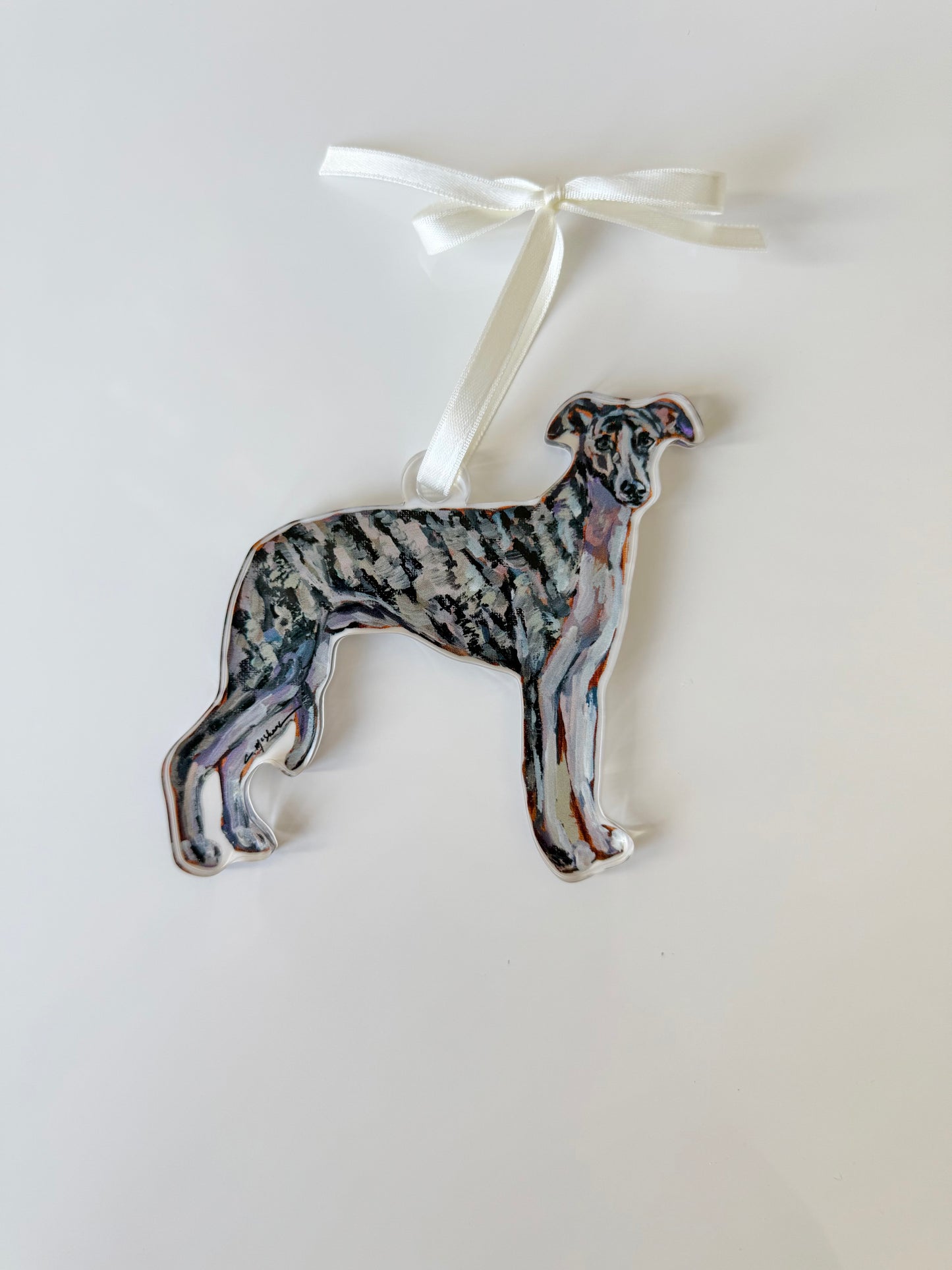 "Whippet" Ornament (Mix + Match 10 MOQ)