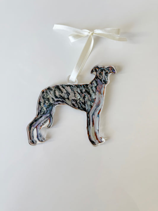 "Whippet" Ornament (Mix + Match 10 MOQ)