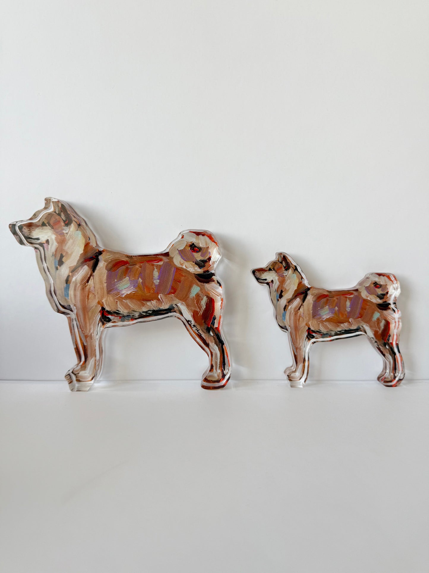 "Shiba Inu" acrylic