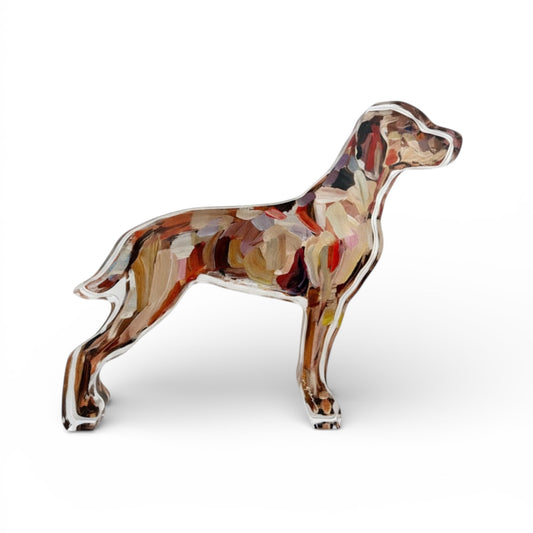 "Vizsla" acrylic