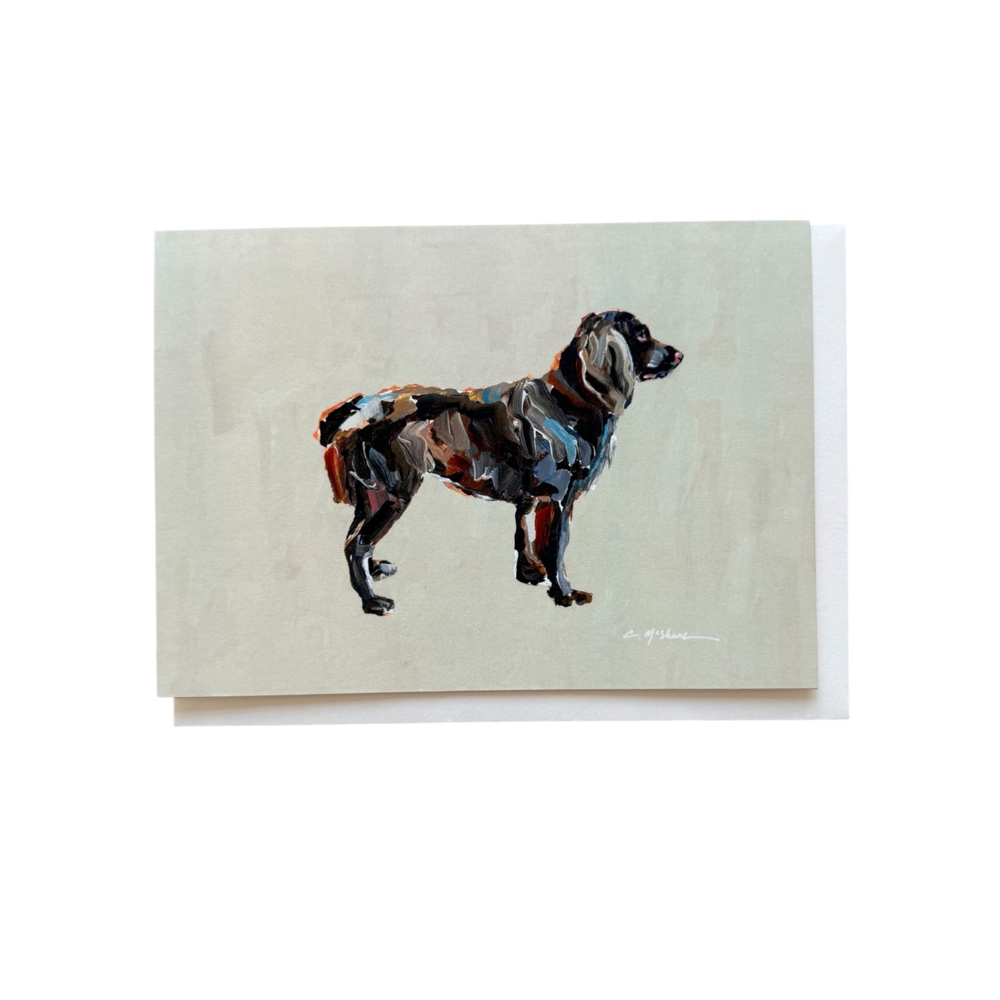 "Boykin" framable card