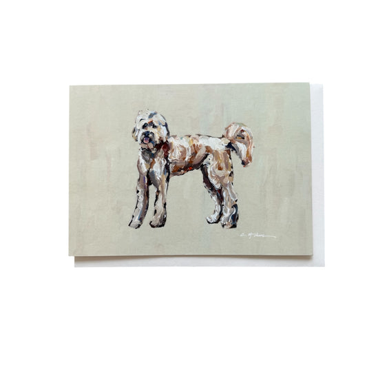 Doodle Love Frameable Dog Card