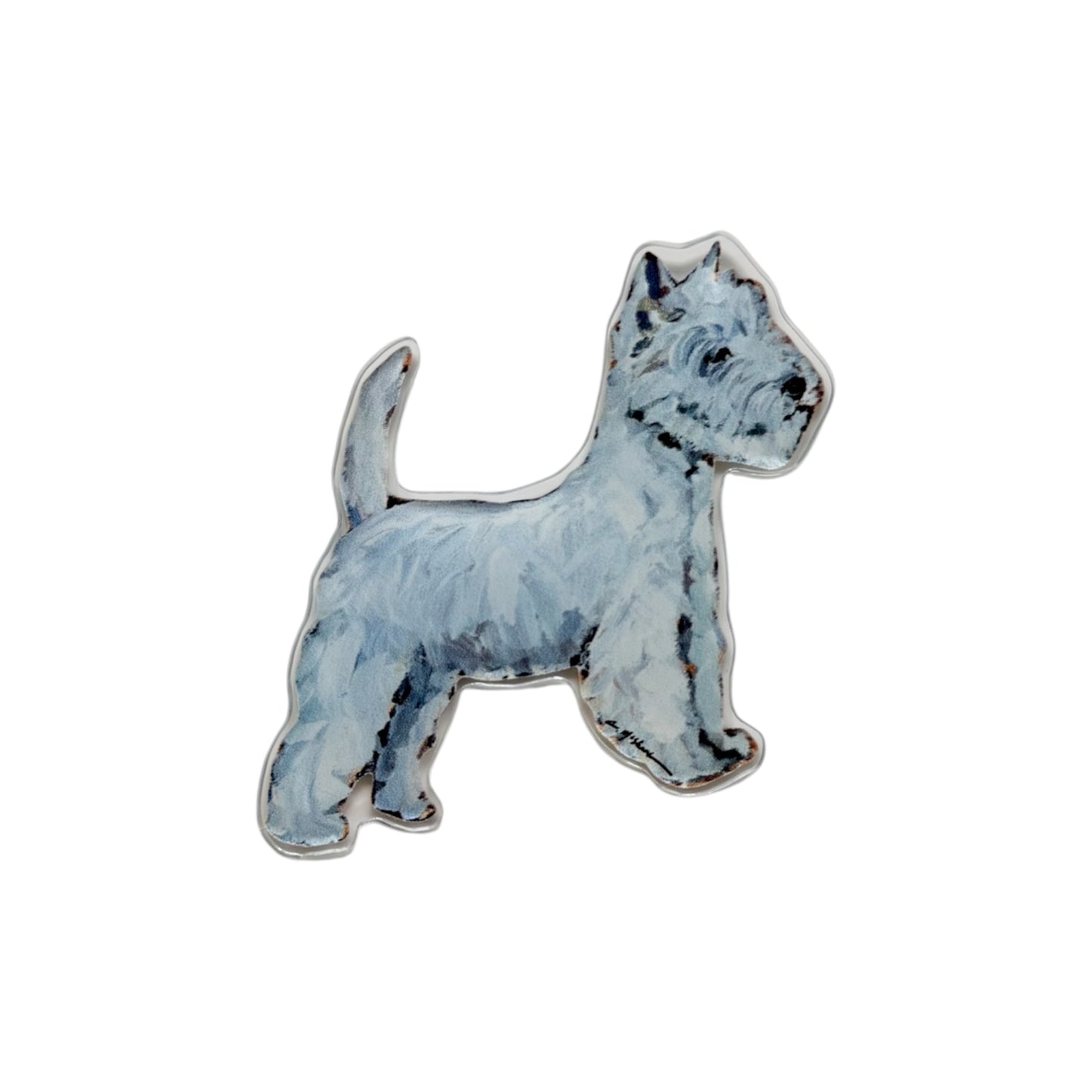 "Westie" magnet