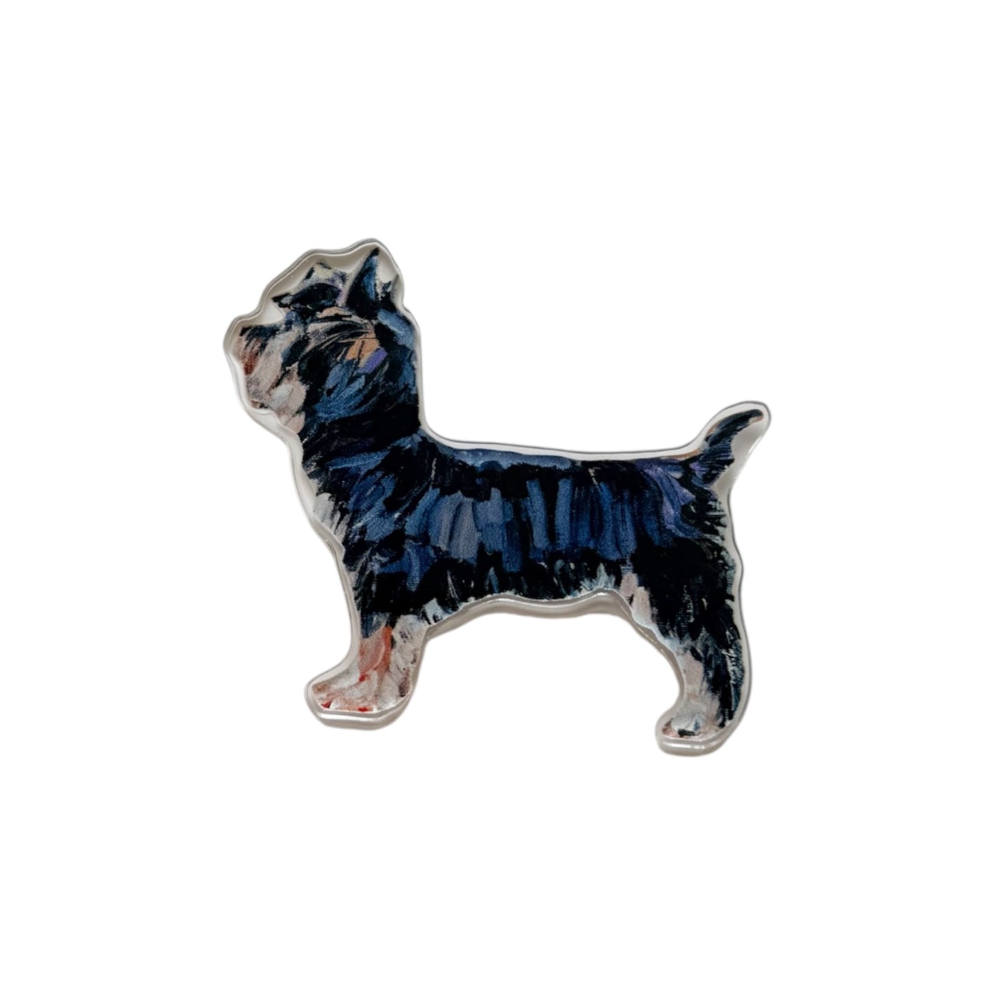 "Yorkie Black and Tan" magnet