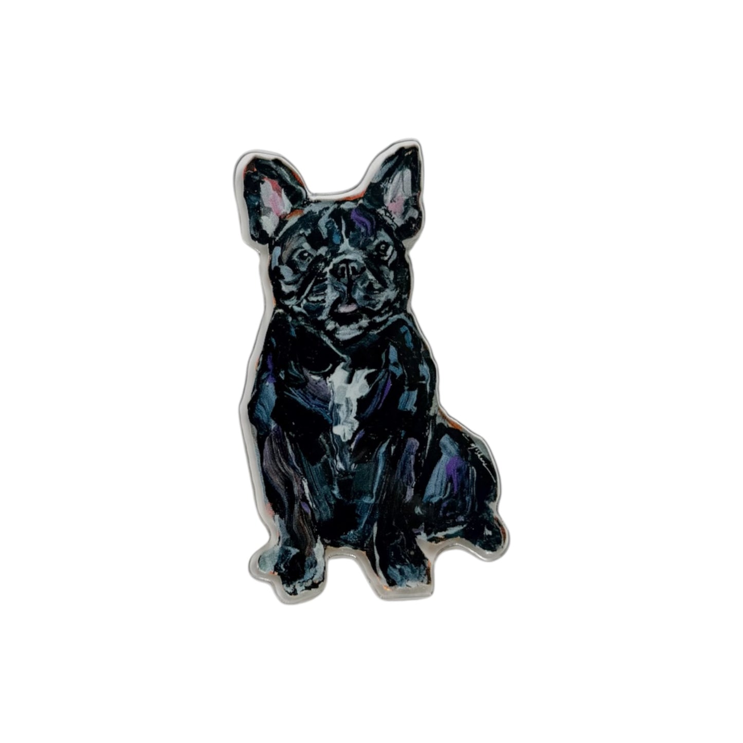 "Frenchie Black" magnet