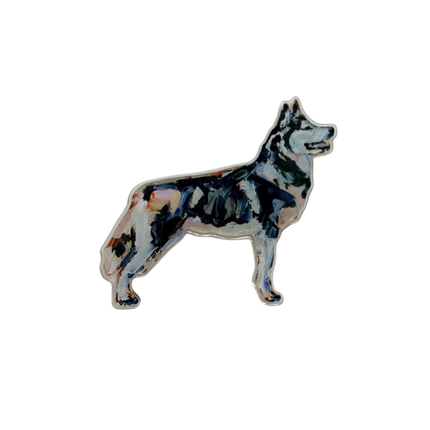 "Siberian Husky" magnet