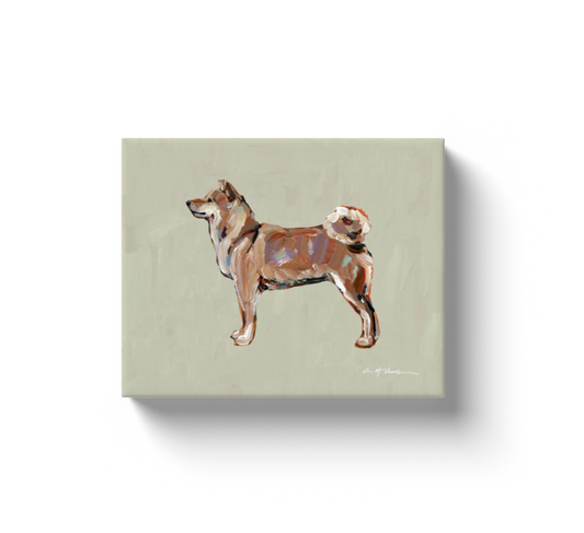"Shiba Inu" canvas print
