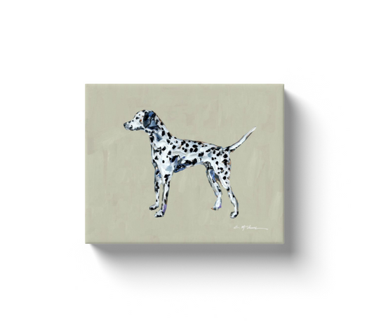 Dalmatian Dog Canvas Print