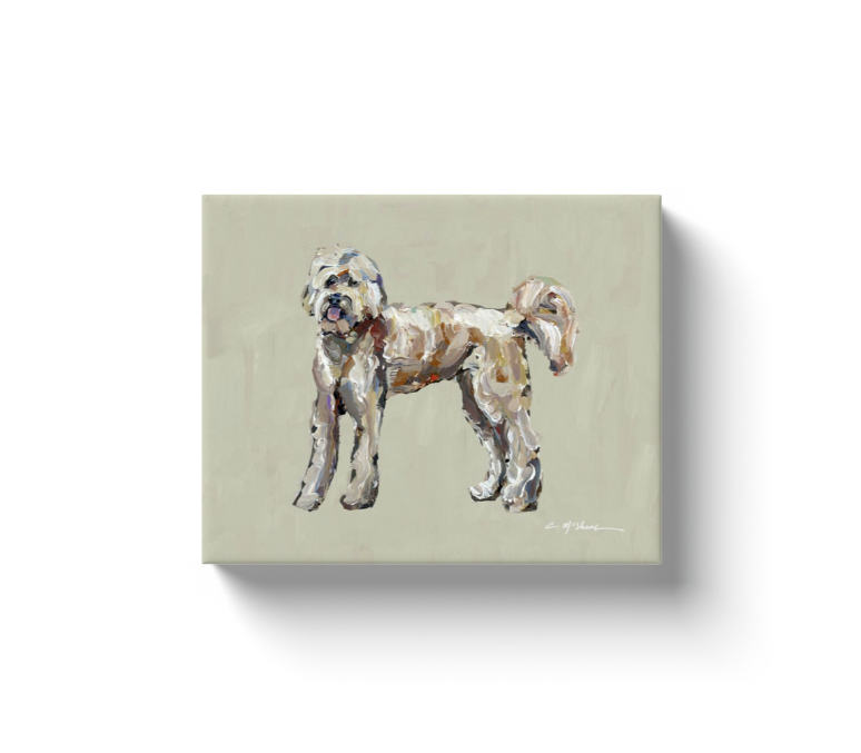 "Doodle Love" canvas print