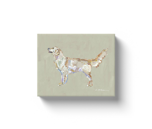 "Golden Retriever Light" canvas print