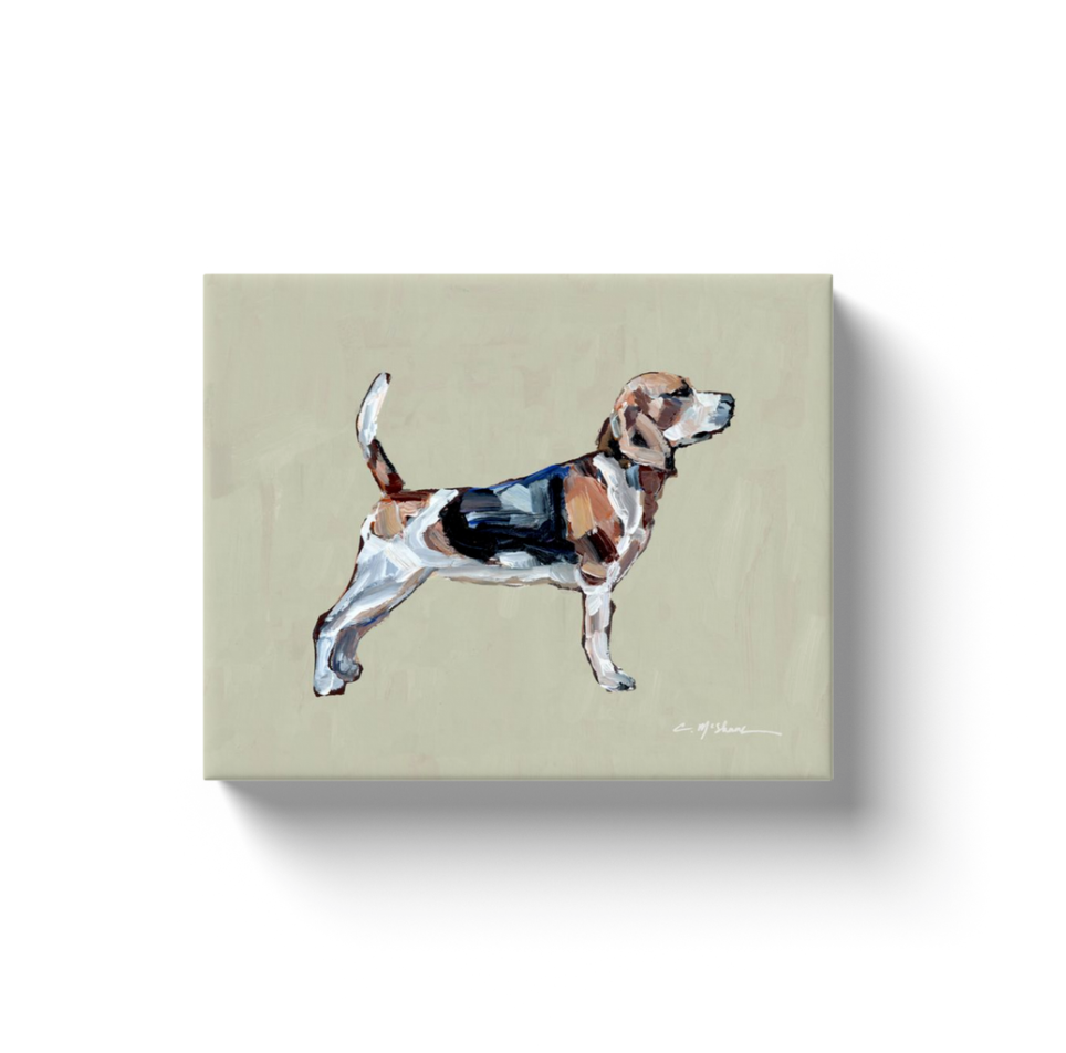 "Beagle" canvas print